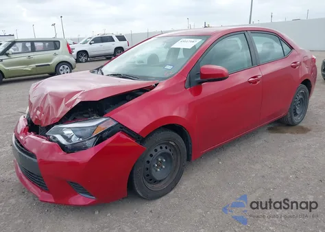 2015 Toyota Corolla Le from USA, damaged, VIN 5YFBURHE8FP300496